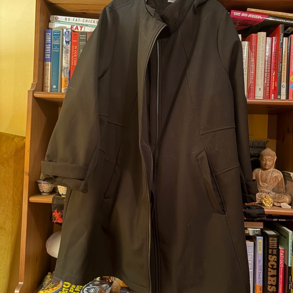 Black anorak